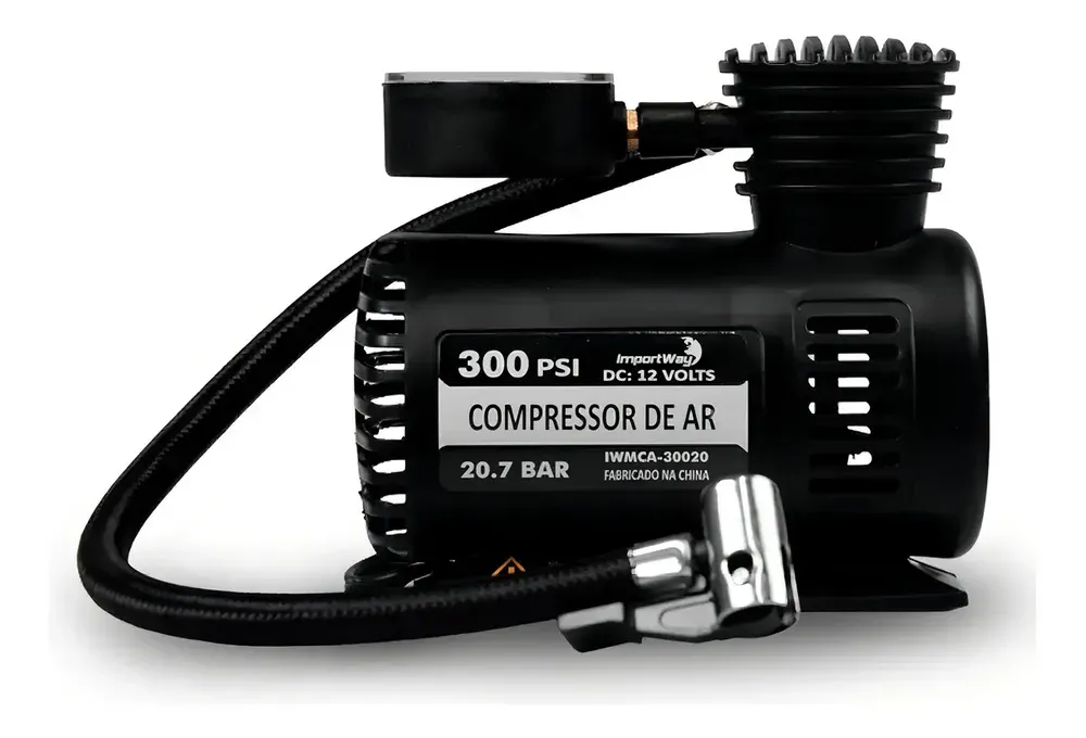 Compressor de ar elétrico portátil ImportWay IWMCA30020