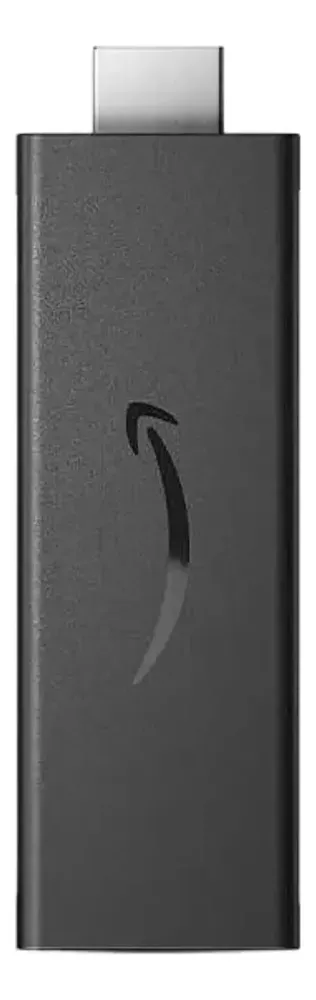 Amazon Fire TV Stick 4K preto com controle remoto